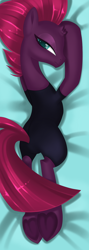 Size: 1024x2881 | Tagged: safe, artist:okapifeathers, derpibooru import, tempest shadow, pony, unicorn, my little pony: the movie, body pillow, body pillow design, female, solo