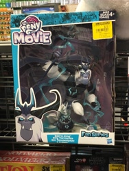 Size: 3024x4032 | Tagged: safe, derpibooru import, grubber, storm king, my little pony: the movie, gamestop, irl, photo