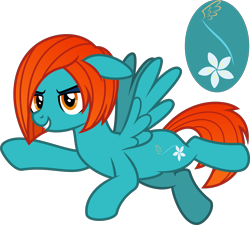 Size: 3337x3000 | Tagged: safe, artist:ambassad0r, oc, oc only, oc:jasmine jazz, pegasus, pony, .svg available, cutie mark, female, flying, high res, inkscape, mare, ponyscape, simple background, solo, transparent background, vector