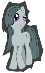 Size: 3000x4800 | Tagged: safe, artist:fascismnotincluded, derpibooru import, marble pie, pony, personality swap, simple background, solo, transparent background