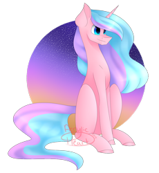 Size: 1024x1114 | Tagged: safe, artist:acrylic-heart, derpibooru import, oc, oc only, oc:jewel, pony, unicorn, female, mare, simple background, sitting, solo, transparent background