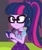 Size: 611x720 | Tagged: safe, derpibooru import, screencap, sci-twi, twilight sparkle, better together, equestria girls, text support, adorkable, cellphone, cropped, cute, dork, female, geode of telekinesis, glasses, magical geodes, nerd, phone, ponytail, smartphone, solo, twiabetes