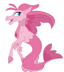 Size: 900x1000 | Tagged: safe, artist:wubcakeva, oc, oc only, oc:contralto, siren, fangs, female, simple background, solo, transparent background