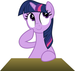 Size: 1920x1813 | Tagged: safe, artist:eagle1division, derpibooru import, twilight sparkle, pony, unicorn, cute, female, looking up, mare, simple background, smiling, solo, thinking, transparent background, vector