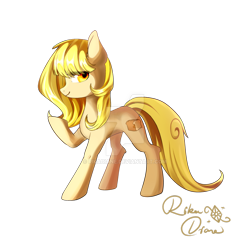 Size: 1024x1024 | Tagged: safe, artist:rikadiane, derpibooru import, oc, earth pony, pony, female, mare, simple background, solo, transparent background, watermark