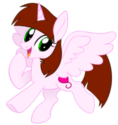 Size: 465x493 | Tagged: safe, artist:prince-lionel, oc, oc only, oc:aryanna, alicorn, pony, alicorn oc, simple background, solo, transparent background