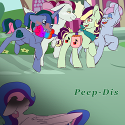 Size: 3900x3900 | Tagged: safe, artist:peep-dis, derpibooru import, oc, oc:galaxy guard, oc:holly-hay carol, oc:parasite, oc:pristine melody, oc:turquoise edge, earth pony, pegasus, pony, unicorn, kindverse, magical lesbian spawn, offspring, offspring's offspring, parent:applejack, parent:coloratura, parent:flash sentry, parent:limestone pie, parent:oc:firefly, parent:oc:galaxy guard, parent:oc:pristine melody, parent:oc:turquoise edge, parent:twilight sparkle, parent:zephyr breeze, parents:flashlight, parents:oc x oc, parents:rarajack, parents:zephyrstone