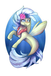 Size: 3000x4500 | Tagged: safe, artist:jazzerix, derpibooru import, princess skystar, hippogriff, seapony (g4), my little pony: the movie, female, simple background, solo, transparent background