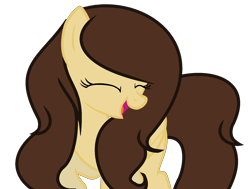 Size: 1797x1361 | Tagged: safe, artist:rachelclaraart, derpibooru import, oc, oc:rachel, pegasus, pony, base used, female, laughing, mare, simple background, solo, transparent background