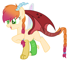 Size: 1560x1340 | Tagged: safe, artist:bloodlover2222, derpibooru import, oc, draconequus, hybrid, pony, draconequus oc, female, simple background, solo, transparent background