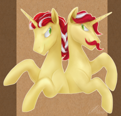 Size: 367x353 | Tagged: safe, artist:mn27, flam, flim, pony, duo, flim flam brothers, missing accessory