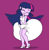 Size: 1944x2000 | Tagged: safe, artist:khuzang, derpibooru import, twilight sparkle, human, equestria girls, adorasexy, clothes, commission, cute, dress, dress interior, female, legs, marilyn monroe, movie reference, purple background, sexy, simple background, solo, the seven year itch