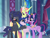 Size: 2861x2177 | Tagged: safe, artist:ilaria122, artist:velveagicsentryyt, derpibooru import, twilight sparkle, twilight sparkle (alicorn), oc, oc:princess heaven serenity, oc:princess nova star, oc:velvet star, alicorn, changeling, changepony, hybrid, pony, alicorn oc, changeling oc, crown, diadem, female, jewelry, mare, next generation, offspring, parent:flash sentry, parent:king sombra, parent:princess celestia, parent:princess luna, parent:thorax, parent:twilight sparkle, parents:flashlight, parents:lumbra, parents:thoralestia, regalia, simple background