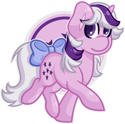 Size: 1024x1018 | Tagged: safe, artist:ak4neh, twilight, g1, bow, chibi, cutie mark background, simple background, solo, tail bow, transparent background, trotting