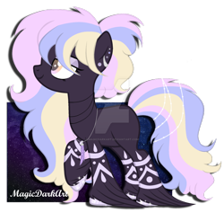 Size: 1024x971 | Tagged: safe, artist:magicdarkart, derpibooru import, oc, oc only, oc:octavia, earth pony, pony, female, mare, simple background, solo, transparent background, unshorn fetlocks, watermark