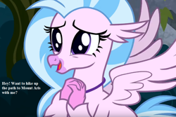 Size: 918x612 | Tagged: safe, derpibooru import, edit, edited screencap, screencap, silverstream, school daze, bronybait, castle of the royal pony sisters, cropped, cute, diastreamies, smiling