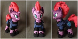 Size: 2000x1000 | Tagged: safe, artist:burgunzik, derpibooru import, tempest shadow, pony, irl, photo, plushie, solo