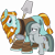 Size: 3200x3200 | Tagged: safe, artist:cheezedoodle96, derpibooru import, marble pie, rockhoof, earth pony, pony, .svg available, a happy ending for marble pie, balancing, blushing, crack shipping, duo, eye contact, female, flirting, hoof over mouth, looking at each other, male, marblehoof, mare, one eye closed, rockhoof's shovel, shipping, shovel, simple background, smiling, stallion, straight, svg, transparent background, vector, wink