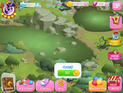 Size: 2048x1536 | Tagged: safe, derpibooru import, twilight sparkle, everfree forest, game screencap, gameloft