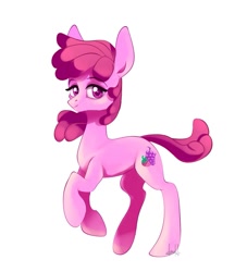 Size: 845x980 | Tagged: safe, artist:dumddeer, derpibooru import, berry punch, berryshine, pony, female, simple background, solo