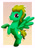 Size: 1600x2263 | Tagged: safe, artist:jucamovi1992, derpibooru import, oc, oc only, oc:champion wings, pegasus, pony, male, smiling, solo, stallion