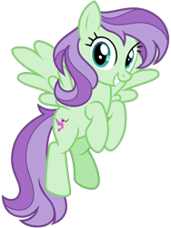 Size: 2400x3200 | Tagged: safe, artist:cheezedoodle96, derpibooru import, violet twirl, pegasus, pony, school daze, .svg available, background pony, female, flying, friendship student, looking at you, mare, simple background, smiling, solo, spread wings, svg, transparent background, vector, wings