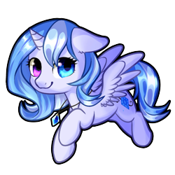 Size: 2048x2048 | Tagged: safe, artist:rikadiane, derpibooru import, oc, oc:rika diane, alicorn, pony, chibi, female, heterochromia, high res, mare, simple background, solo, transparent background