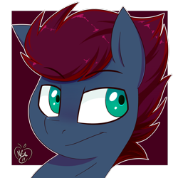 Size: 1000x1000 | Tagged: safe, artist:notenoughapples, derpibooru import, oc, oc only, oc:punch sideiron, earth pony, pony, male, solo