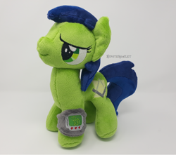 Size: 1000x884 | Tagged: safe, artist:hipsterowlet, derpibooru import, oc, oc:scotch tape, earth pony, pony, fallout equestria, fallout equestria: project horizons, fanfic art, female, irl, mare, photo, plushie, solo