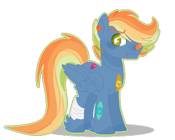 Size: 579x463 | Tagged: safe, artist:6-fingers-lover, derpibooru import, oc, oc:skyracer, pegasus, pony, male, parents:flashdash, simple background, solo, stallion, transparent background