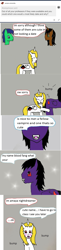 Size: 1064x4376 | Tagged: safe, artist:ask-luciavampire, derpibooru import, oc, unicorn, vampire, vampony, ask, crushing, school, tumblr, tumblr:ask-ponys-university