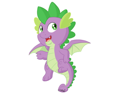 Size: 1024x768 | Tagged: safe, artist:usagi-zakura, derpibooru import, spike, dragon, molt down, male, solo, winged spike