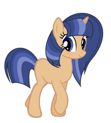 Size: 1676x1860 | Tagged: safe, artist:galaxynightyt, derpibooru import, oc, oc:darling sentry, pony, unicorn, female, mare, offspring, parent:flash sentry, parent:twilight sparkle, parents:flashlight, simple background, solo, transparent background