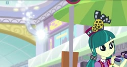 Size: 1279x675 | Tagged: safe, screencap, juniper montage, equestria girls, mirror magic, spoiler:eqg specials, light, magic, orb, solo