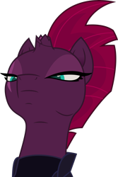 Size: 3345x5000 | Tagged: safe, artist:dashiesparkle, tempest shadow, pony, unicorn, my little pony: the movie, absurd resolution, armor, broken horn, eye scar, female, high res, mare, scar, show accurate, simple background, solo, transparent background, vector