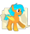 Size: 1558x1830 | Tagged: safe, artist:ponkus, derpibooru import, oc, oc only, oc:citrine slush, bat pony, pony, male, simple background, solo, stallion, transparent background