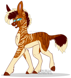 Size: 1036x1137 | Tagged: safe, artist:wolfs42, derpibooru import, oc, oc only, oc:ace, pony, quagga, simple background, solo, transparent background