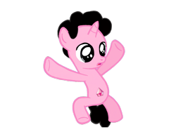 Size: 1024x768 | Tagged: safe, artist:turnaboutart, derpibooru import, pony, unicorn, spoiler:steven universe, base used, colt, gem, male, pink diamond, pink diamond (steven universe), ponified, simple background, solo, spoilers for another series, steven quartz universe, steven universe, transparent background