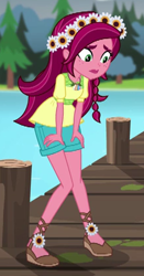 Size: 220x420 | Tagged: safe, screencap, gloriosa daisy, equestria girls, legend of everfree, cropped, solo