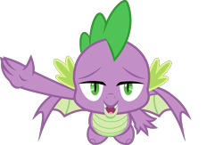 Size: 2253x1466 | Tagged: safe, artist:frownfactory, derpibooru import, spike, dragon, molt down, .svg available, flying, male, simple background, solo, svg, transparent background, vector, winged spike, wings