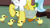 Size: 1280x720 | Tagged: safe, derpibooru import, screencap, doctor fauna, duck, mallard, pony, fluttershy leans in, duckling, hooves