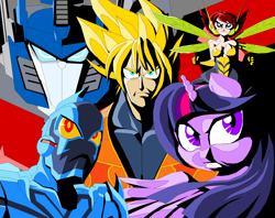 Size: 2215x1758 | Tagged: safe, artist:terry, derpibooru import, twilight sparkle, twilight sparkle (alicorn), alicorn, blue beetle, dc comics, dragon ball z, goku, janet van dyne, marvel comics, optimus prime, quiz, transformers, wasp (marvel)