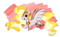 Size: 2549x1585 | Tagged: safe, artist:lynchristina, daybreaker, alicorn, pony, a royal problem, smiling, solo