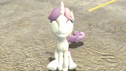 Size: 1920x1080 | Tagged: safe, artist:thebighackintosh, sweetie belle, 3d, gmod, smiling, solo