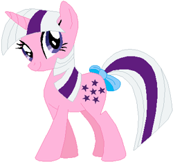 Size: 380x357 | Tagged: safe, artist:greywander87, artist:selenaede, artist:user15432, derpibooru import, twilight, unicorn, g1, base used, bow, g1 to g4, generation leap, tail bow