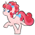 Size: 1024x1000 | Tagged: safe, artist:azure-art-wave, derpibooru import, oc, pony, unicorn, bow, female, magical lesbian spawn, mare, offspring, parent:apple bloom, parent:princess flurry heart, parents:flurrybloom, simple background, solo, tail bow, transparent background