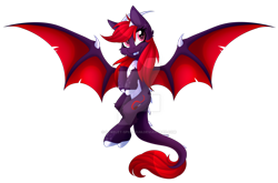 Size: 1024x677 | Tagged: safe, artist:scarlet-spectrum, derpibooru import, oc, oc only, oc:scarlet spectrum, dracony, dragon, hybrid, pony, cute, dawwww, digital art, female, mare, ocbetes, simple background, solo, speedpaint available, spread wings, transparent background, wings