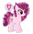 Size: 429x434 | Tagged: safe, artist:6-fingers-lover, derpibooru import, oc, oc:sugar cane, earth pony, pony, female, magical lesbian spawn, mare, offspring, parent:pinkie pie, parent:sugar belle, parents:sugarpie, simple background, solo, transparent background