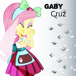 Size: 1773x1773 | Tagged: safe, derpibooru import, edit, editor:alelovescool, eqg summertime shorts, equestria girls, pet project, clothes, obligatory pony, pleated skirt, skirt, solo