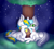 Size: 4407x4000 | Tagged: safe, artist:mimihappy99, derpibooru import, oc, oc only, oc:bloue, oc:kaylight, pegasus, pony, couple, cute, lantern, night, shipping, stars, tree